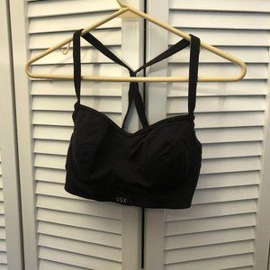 VSX Sport sports bra, black wire supportive with r